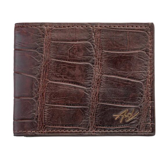 All-Season Wallet – Real Alligator Leather - Brown Color - Picture 3 of 6